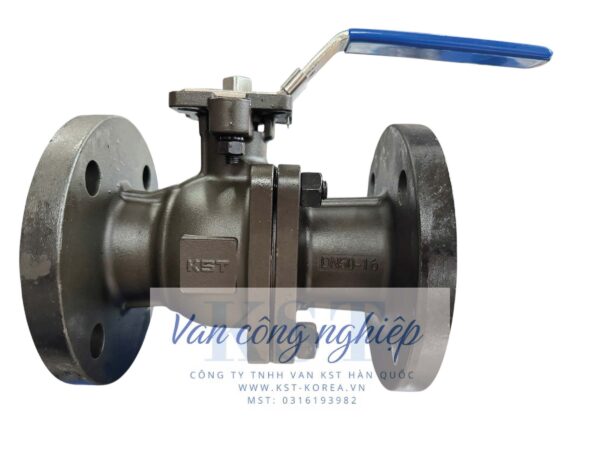 Van Bi Mặt Bích Thép WCB KST - Image 4