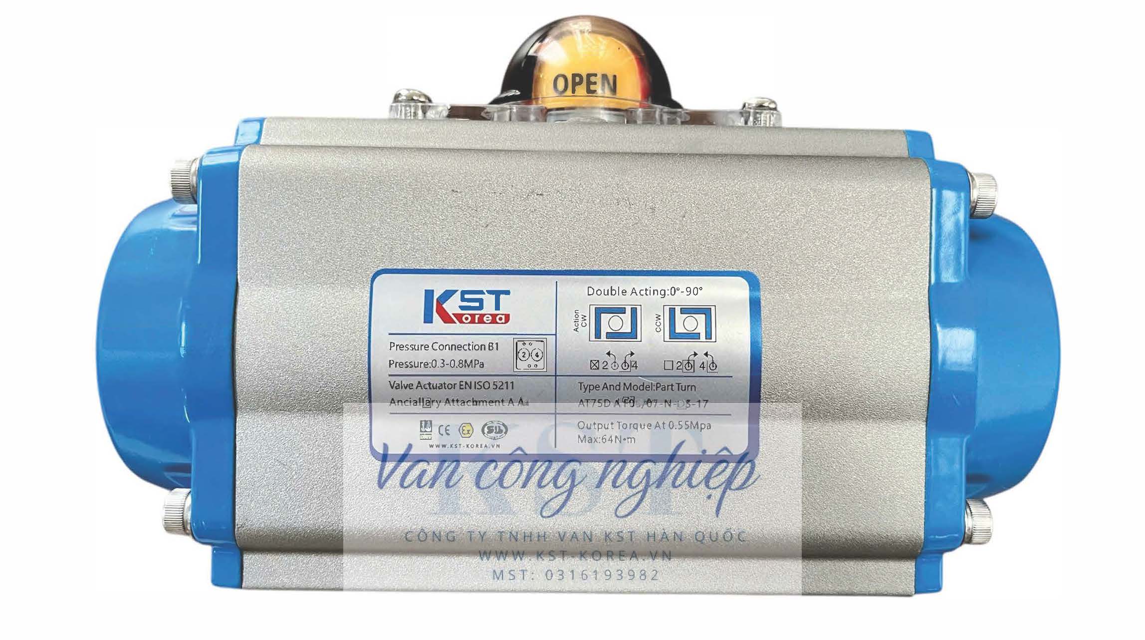 Bộ truyền động khí nén KST