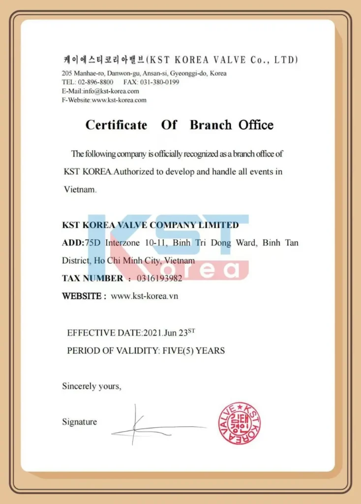 kst-korea-certificate-of-branch-office