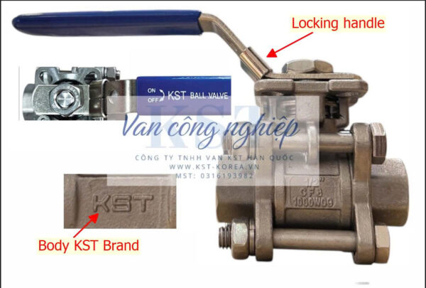 Van Bi 3PC Nối Ren KST