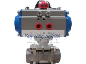 Van bi nối ren điều khiển khí nén KST-AT