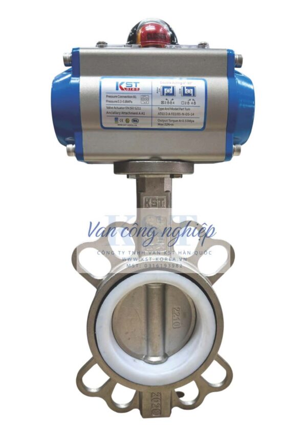 Van Bướm Điều Khiển Khí Nén KST AT