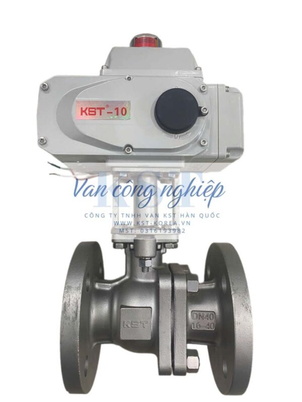 Van bi mặt bích điều khiển điện KST - Image 3