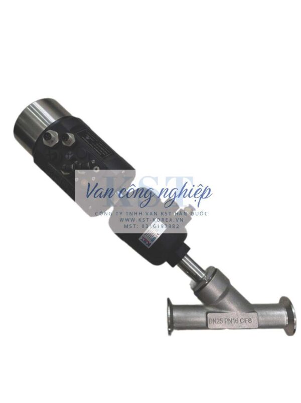 Van xiên khí nén nối clamp KST - Image 3