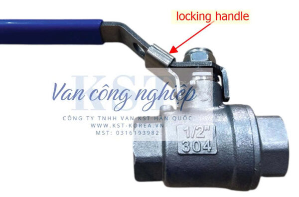 Van Bi 2PC Tay Gạt Nối Ren KST