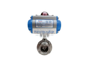 Van bướm inox vi sinh khí nén KST