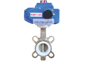 Van Bướm Inox Điều Khiển Điện KST