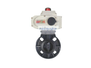 Van bướm nhựa điều khiển điện KST