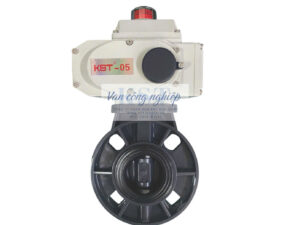 Van bướm nhựa điều khiển điện KST