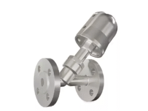 Van xiên mặt bích khí nén (đầu inox)