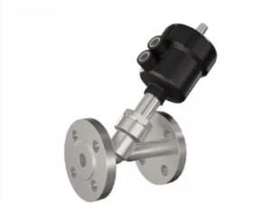 Van xiên mặt bích khí nén (đầu nhựa)